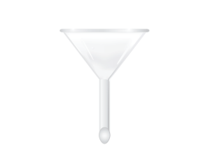 A universal funnel 40 mm.