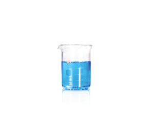 A glass beaker 50 ml