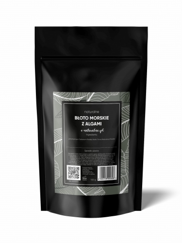 Błoto morskie z algami: maska do ciała