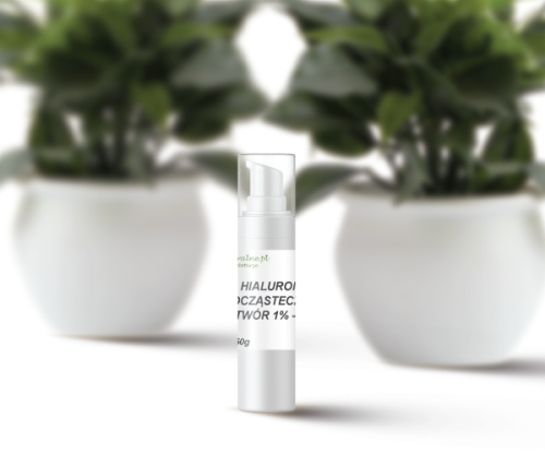 Kwas hialuronowy wielkocząsteczkowy - roztwór 1% - żel w butelce airless