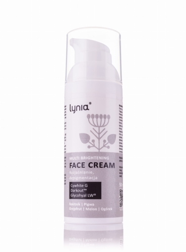 Lynia Multi Brightening Face Cream – rozjaśnianie, depigmentacja